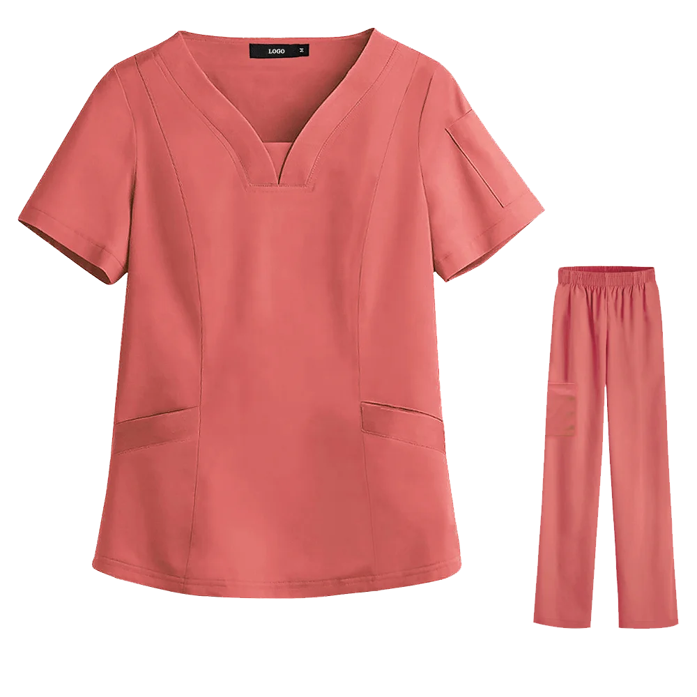 Uniform Medical Joggers Hospital Scrubs Short Sleeve Nursing Scrubs Sets