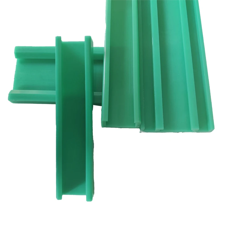 C Shaped PE Guardrail Side Strip Custom Conveyor Side Guide Rail