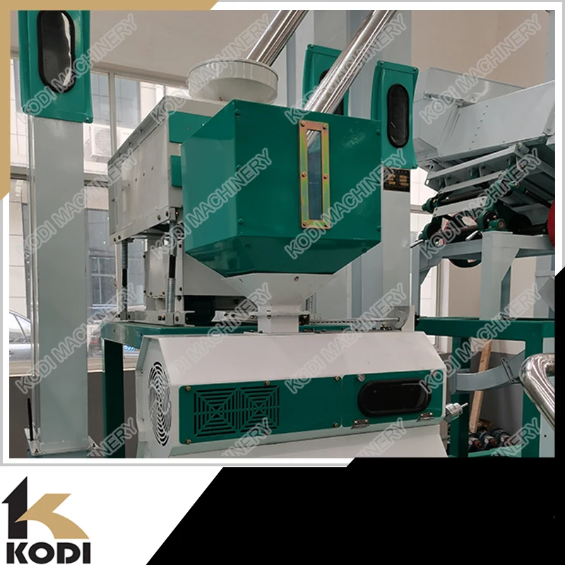 KODI MTP25T Chinese Manufacture Combined Rice Mill Rubber Roll Equipment