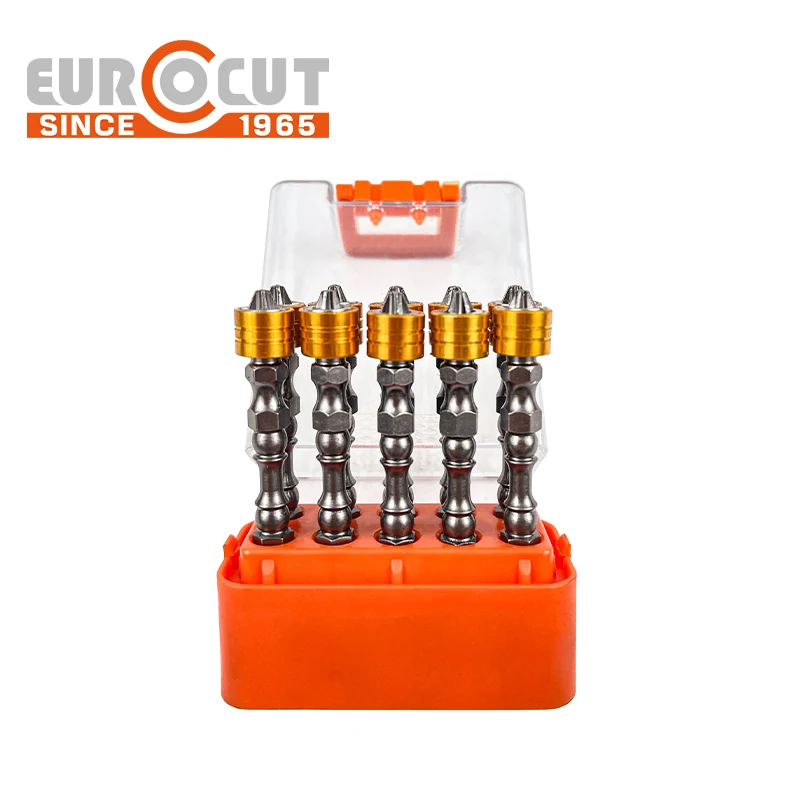 S2 Steel Hardened With Magnetic Double-ended Phillips Screwdriver Bit Set With Strong Magnetic Ring