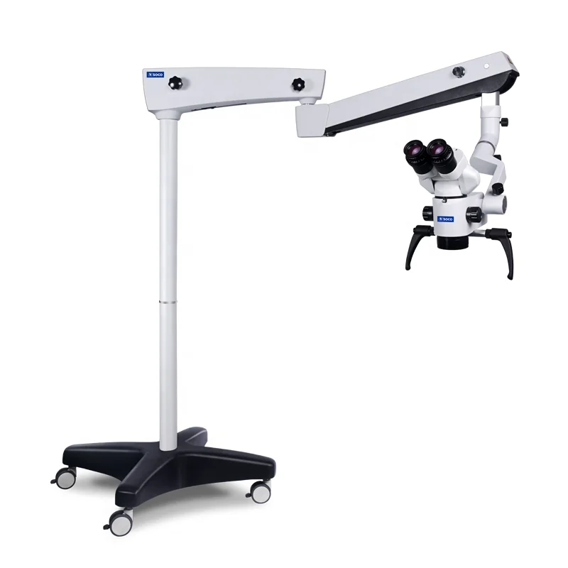 SCM600 Professional surgical Dental Microscope (0~180 degree adjustable angle)