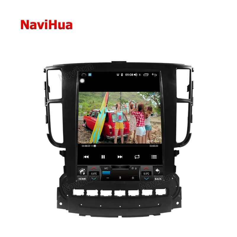 Navihua для Tesla IPS вертикальный экран Android автомобильный видео DVD-плеер для Acura TL 2005-2008 мультимедиа автомобильная навигация