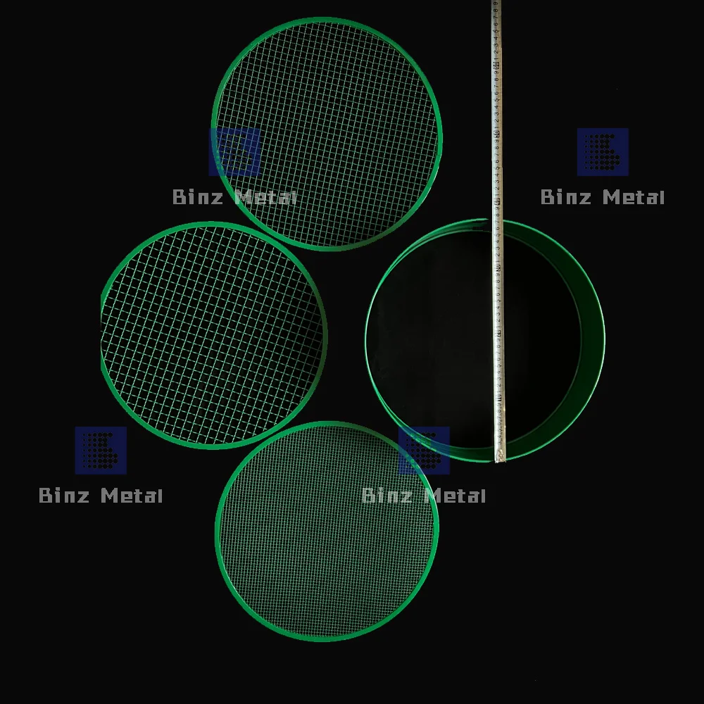 Binz factory ASTM standard Interchangeable laboratory testing sieves for soil