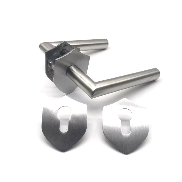 Door Handle Lock Set Beautiful Design With Special Cover Main Door Handle Magnetic Inner  Bathroom Good Door HandleS