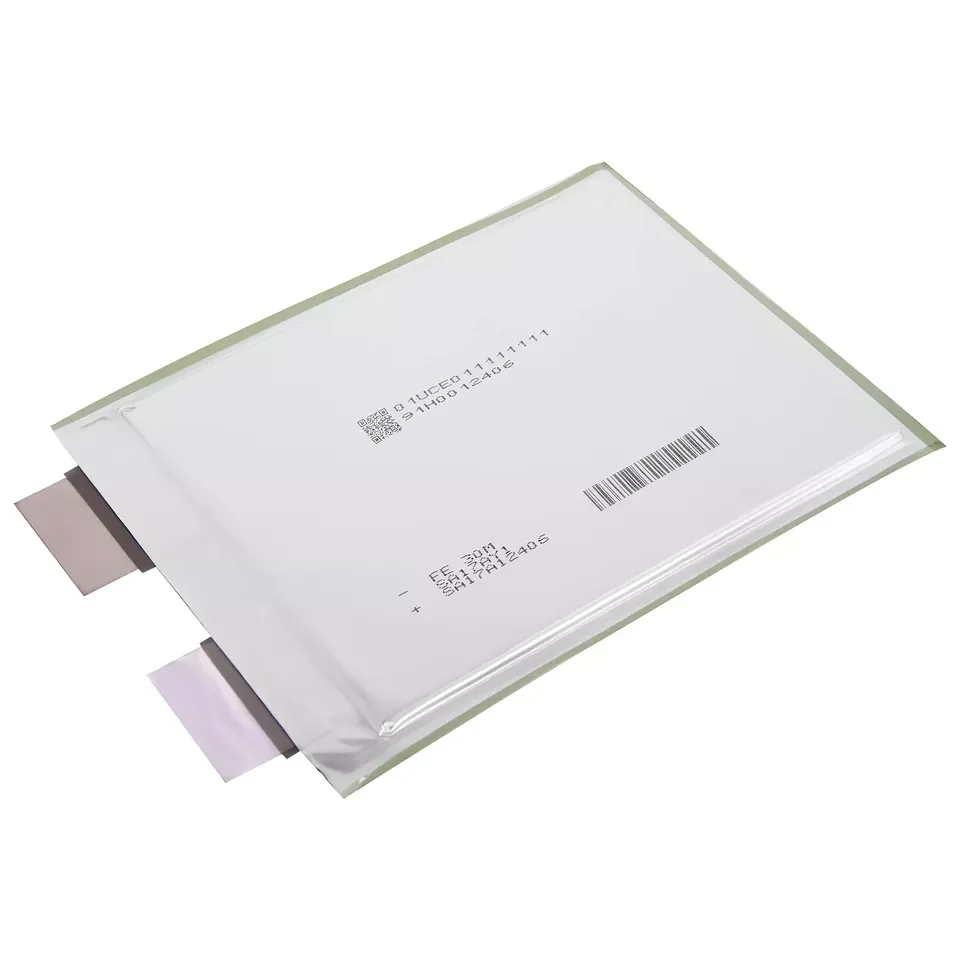 3.7v 30ah NMC Rechargeable Pouch Lithium Polymer Battery Pack Pouch Cell For EV Car Energy Storage