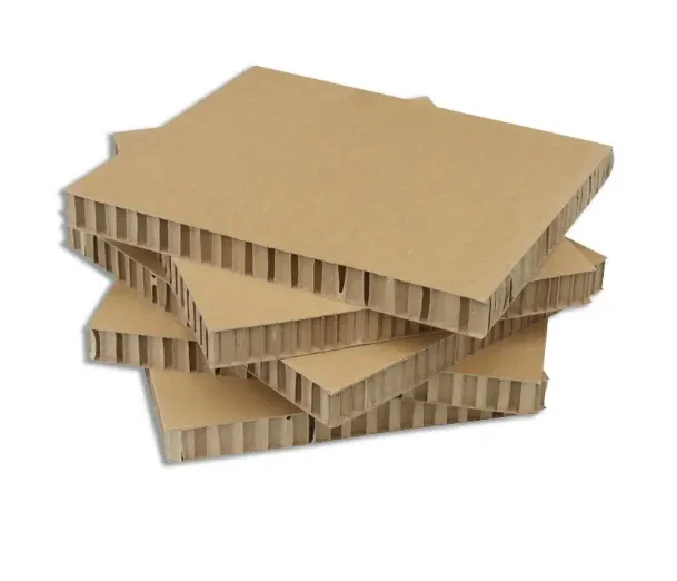 High-strength eco friendly honeycomb paper board thickened special-shaped honeycomb buffer cardboard