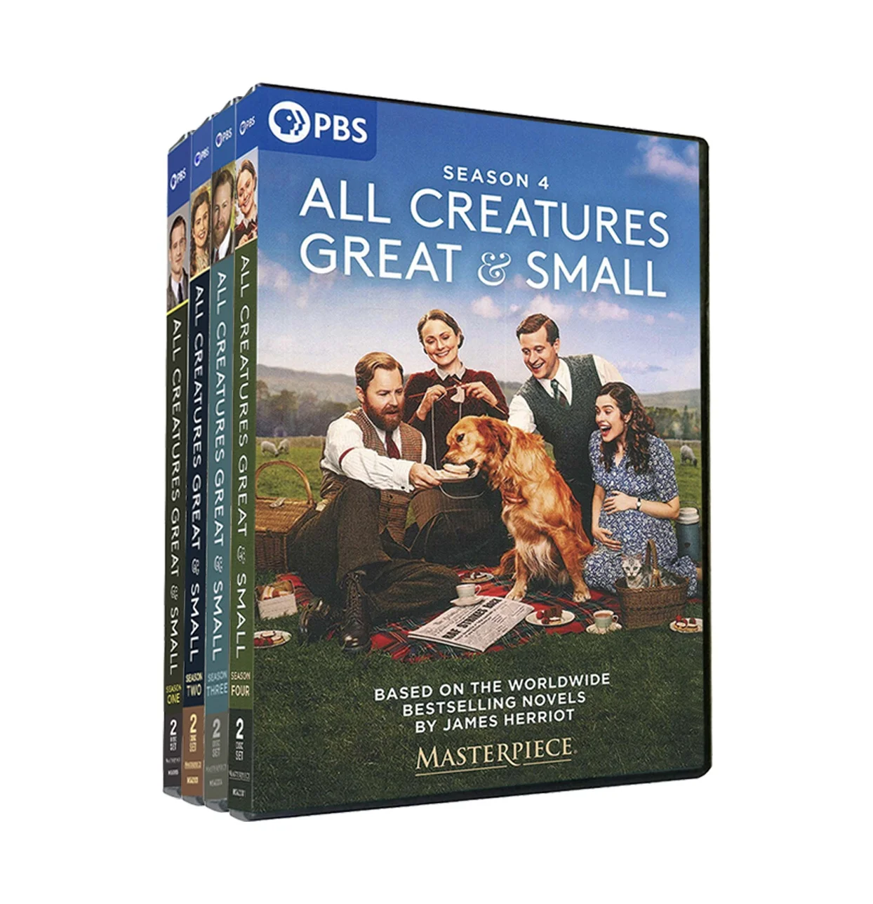 Комплексная серия DVD Коробочные наборы фильмов телешоу фильмы дублирование дисков все существа большие и маленькие 1-4 8DVD