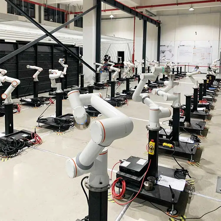 Industrial Robot Cobot Arms For Welding Picking Placing FR16 6-Axis Collaborative Robotic Arms Golden Persimmon