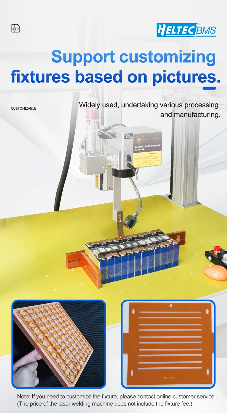 Laser Welding Machine for Gantry Frame 1500W 2000W 3000W Type Welders With Marking Function Built-in Galvanometer