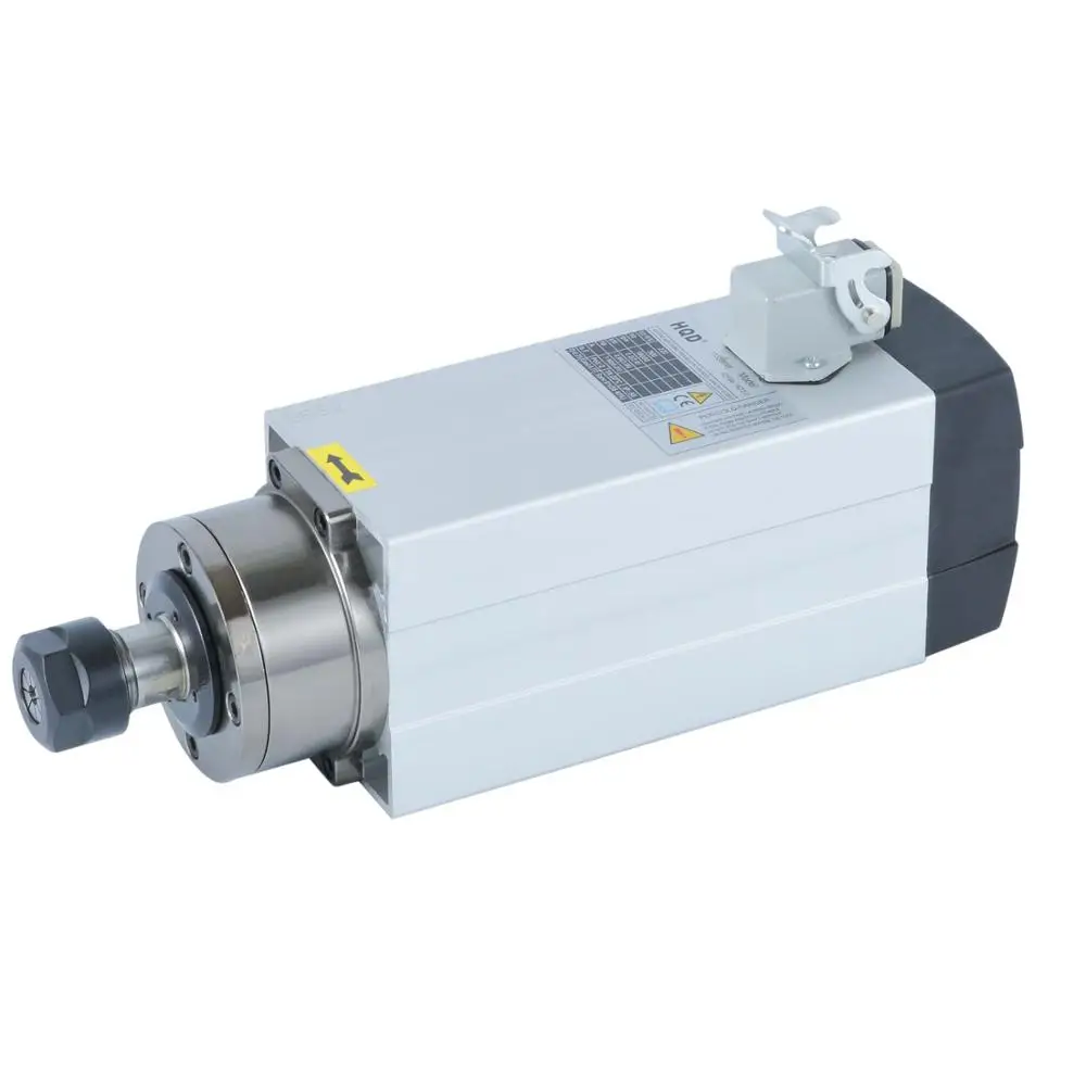 
HQD GDF46-18Z/2.2 ER20 2.2 kw 18000rpm CNC woodworking broche huso Air Cooling Spindle Motor 
