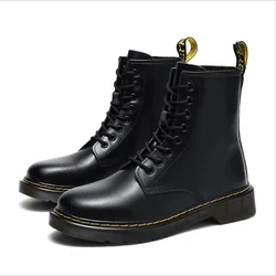 2021 New Style Shoes Work Boots Classic Flat Boots Waterproof keep warm Ankle Boots Men Genuine Leather Botas
