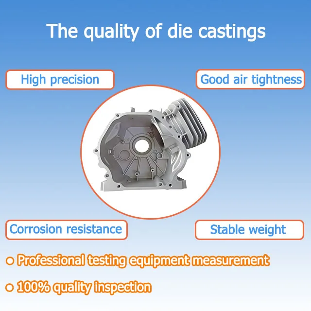 Custom Automobile Engine Cylinder Die Castings  Precision Aluminum Castings for New Energy Vehicle Engine Parts Services
