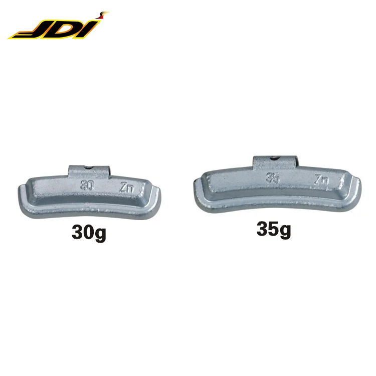 Высокое качество, материал цинка, пластиковое покрытие, зажим на колесе, вес для стального обода