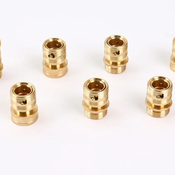 Factory Hot Sales Heavy-Duty Brass Quick Insert Joint Efficient Brass Push-Fit Joint Connections