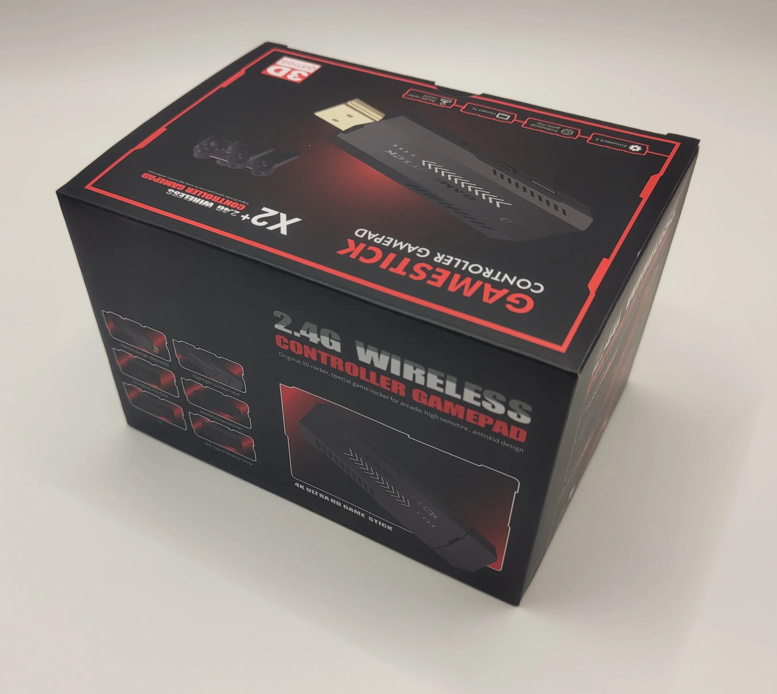 New X2 Plus 3D TV Retro Game Console real 1080P HD-Out Bulit-in 41000 Games Double Shock Arcade for Gift