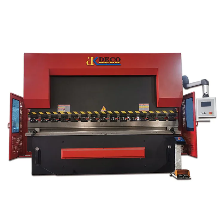 hydraulic press brake machine cnc with delem controller DA66T system sheet metal folding machine for discount price