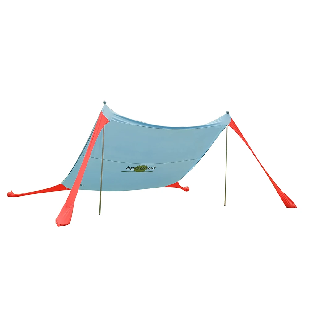 High Quality Lycra Fabric Lightweight Instant Pop Up Beach Tent Beach Sun Shade Outdoor Camping Portable Pop-up Beach Tent Shade