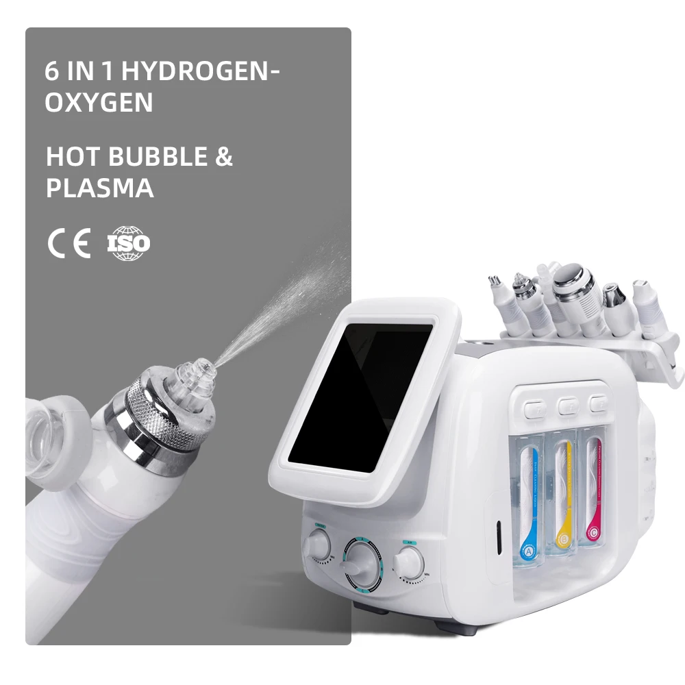 New arrival Hydrogen Oxygen hot bubble plasma for complete facial treatment