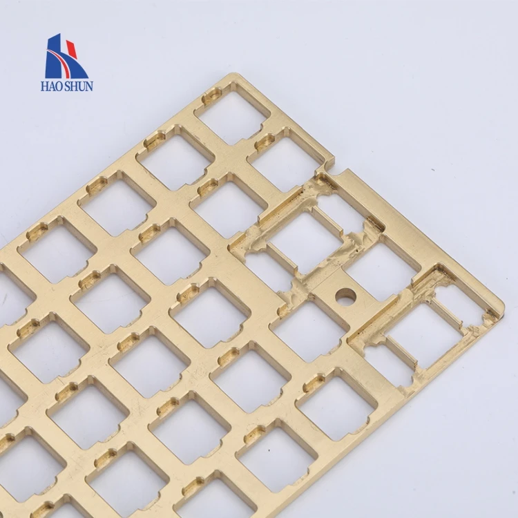 Keyboard Cnc Custom Multicolor Anodizing Aluminum Keyboard Plate Cnc Machining Mechanical Keyboard Case