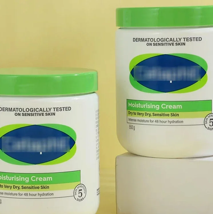 Large White Jar 550g Body Lotion Moisturizing Moisturizing Sensitive Repair Hydrating Cream For Dry And Sensitive Skin