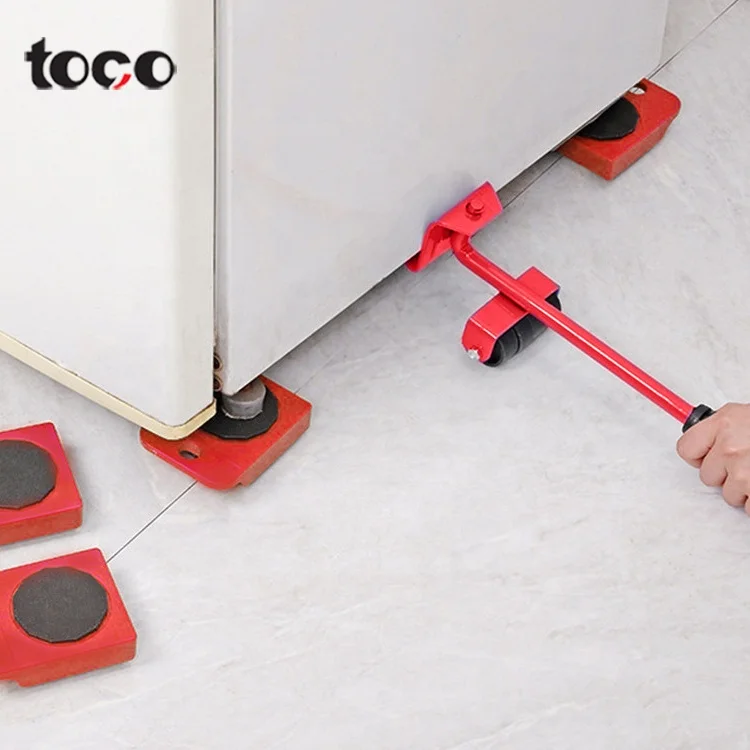 Удобный бытовой подъемник TOCO тяжелый мебели Подъемные Инструменты перемещающиеся слайдеры Транспортный