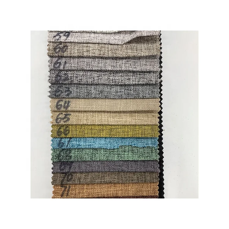 Lxysqs001 New Style Custom Wholesale 100% Polyester Woven Home Decoration Texture Fabric