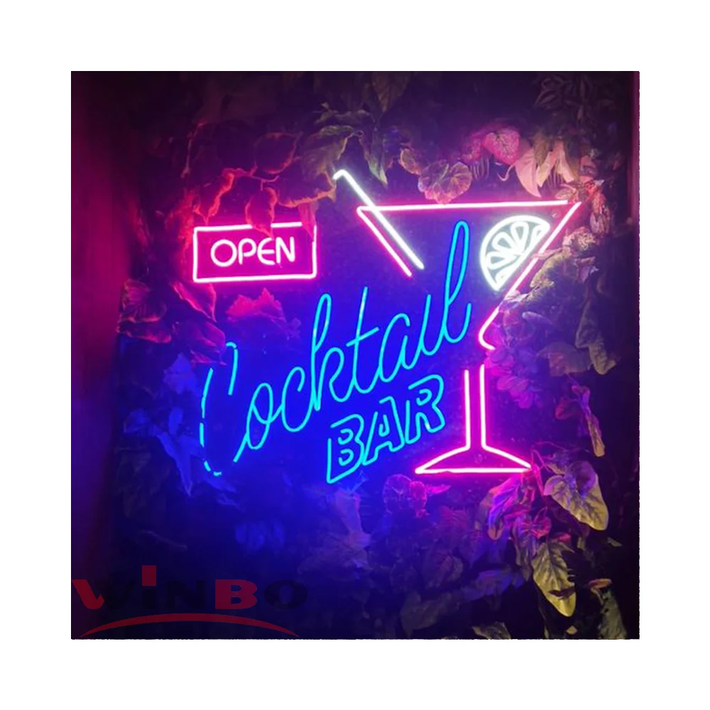 Winbo neon sign led bar party decoration acrylic neon sign board event decor light