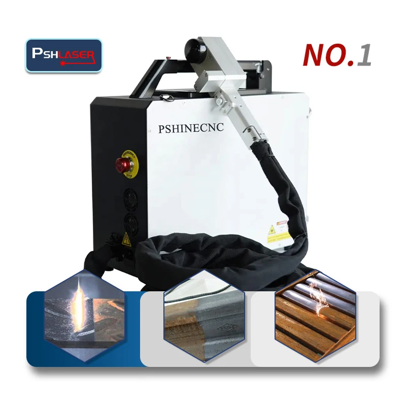 Portable laser rust cleaning machine 200w pulse laser cleaning machine backpack pulsed engines