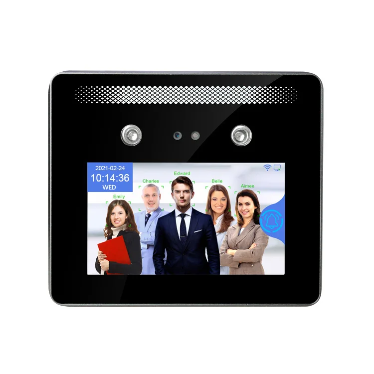 Sent Notification to Mobile Phone Students School Bus Attendance Management System Biometric Face Recognition Attendance Machine