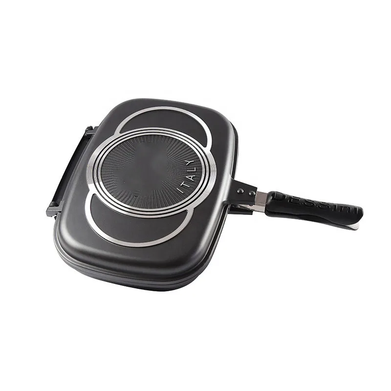 Dessini мульти плита Плита Гриль квадратный мульти с антипригарным покрытием Двусторонняя Сковорода-гриль