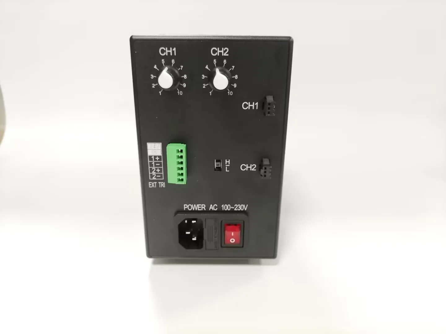 2 Channel Digital Dimmer Controller For Machine Vision Lighting Brightness Adjustment