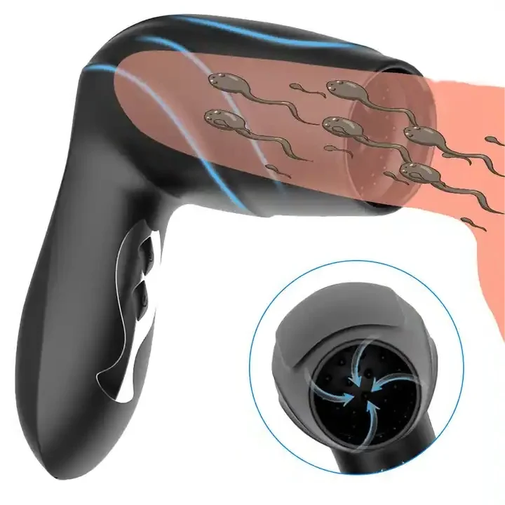 Wholesale automatic rotating male masturbation cup male vaginal buttocks silicone butt masturbation sex toy massager