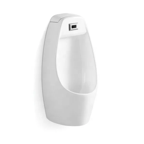 China Supplier Bathroom Ceramic Floor Mounted Men Pissing Sensor Toilet Urinal