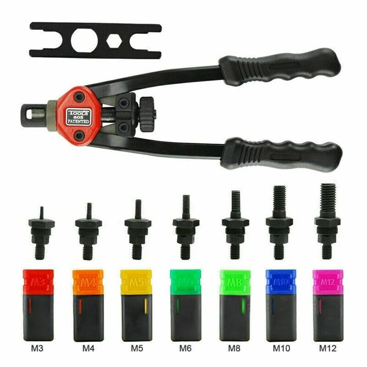 Hot Sale New Hand Press Beads Diy Setting Tools Rivet Premium Automatic Rivet Tool Set Rivet Tool Set