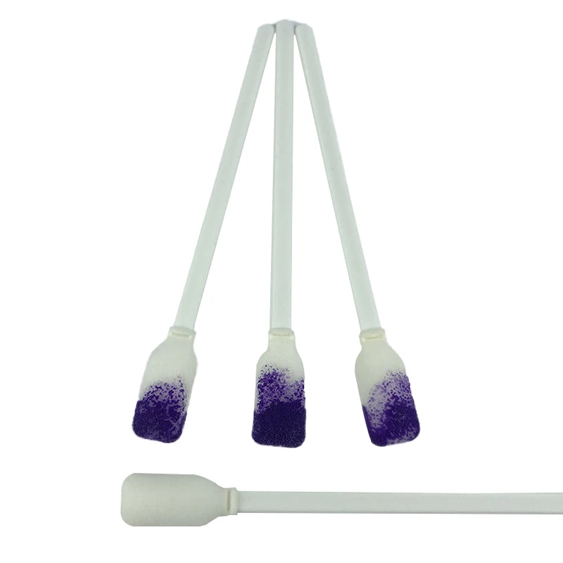 Одноразовые ватные палочки без ворса для удаления пыли, Промышленные Чистые ватные палочки из пеноматериала для полупроводника