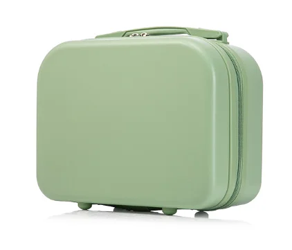 Custom Design mini suitcase luggage travel Storage bag promotion gift candy color small packing box Waterproof girl Makeup Case