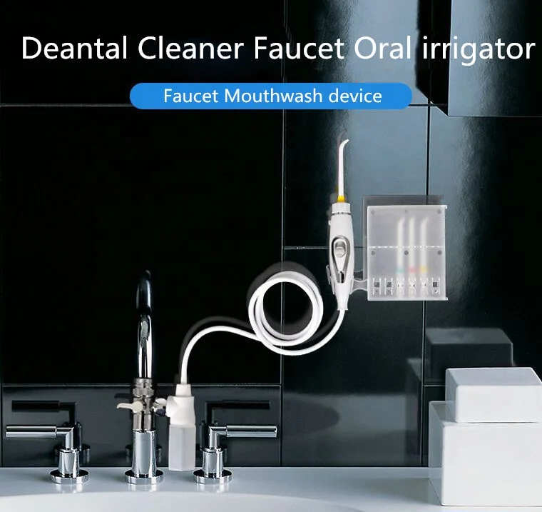 0.36kg Wholesale Convenient PP Material Dental Cleaner Faucet Oral Irrigator ipx7
