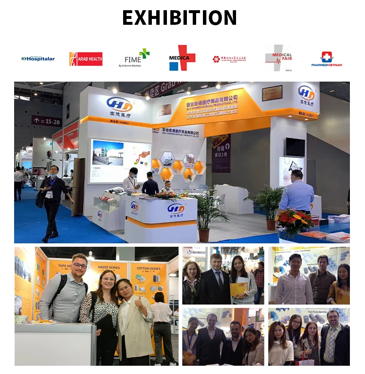 Sterile Cotton Gauze Pads Medical Gauze Compress Disposable Sterile 4x4 Gauze Swabs Supplier with CE ISO