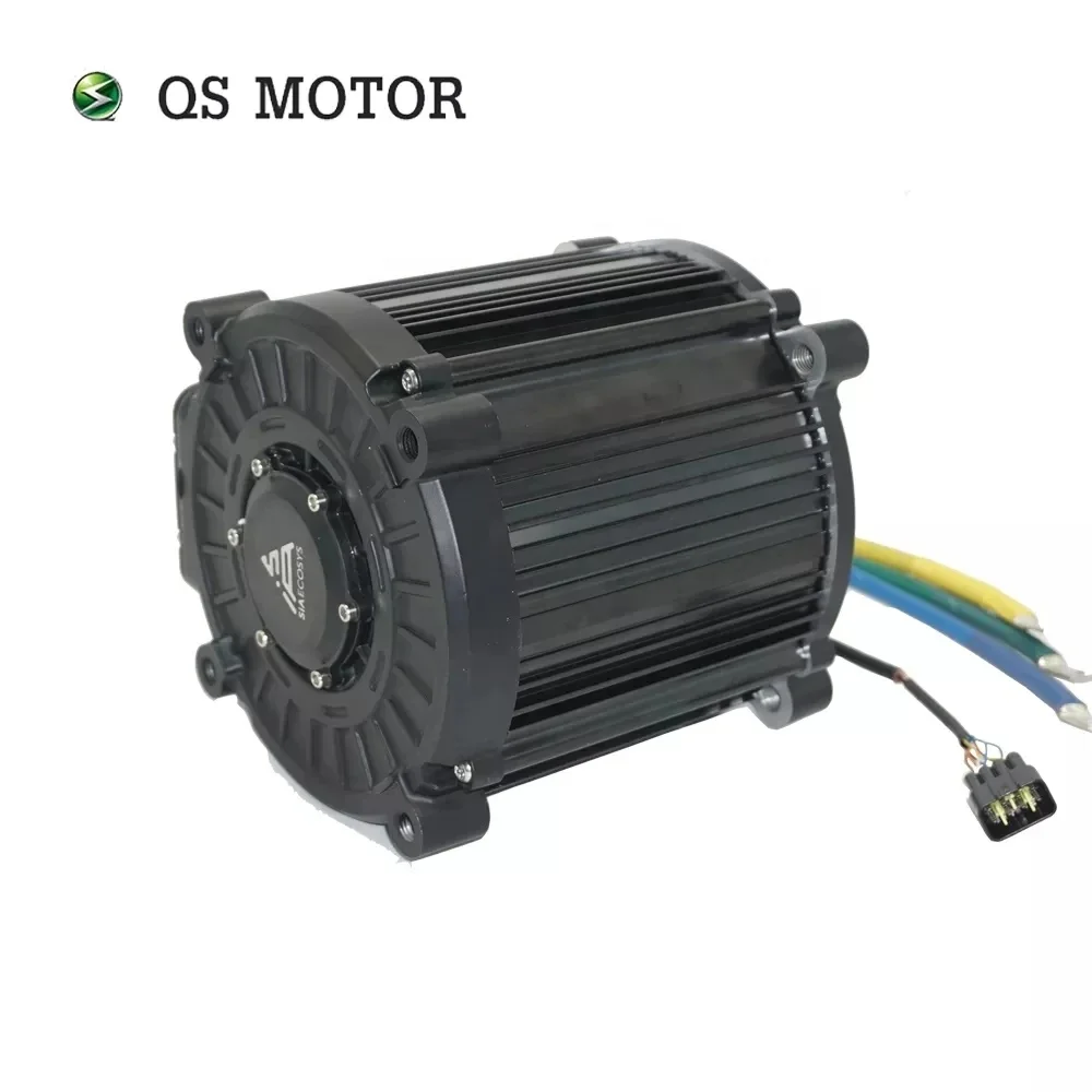 QSMOTOR 180 90H 8000W 72V 110KPH Mid Drive Motor With FarDriver ND721200 Controller For Offroad Dirtbike E-Motorcycle