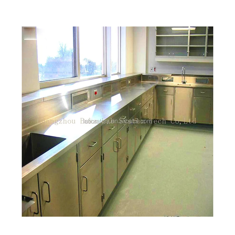 School Furniture Wholesale Chemistry Laboratory Equipment, Stainless steel Material School Lab Workbench