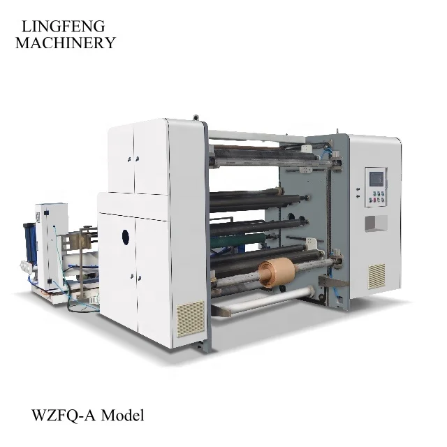 WZFQ-A модель рулона бумаги резки перемотки машины