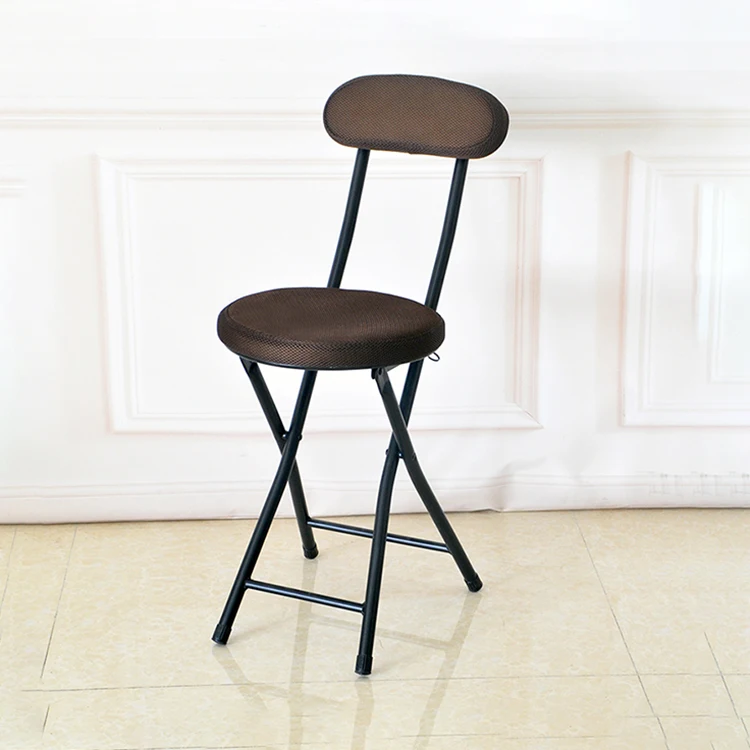 
Wholesale multi color used metal folding outdoor chair with back 
