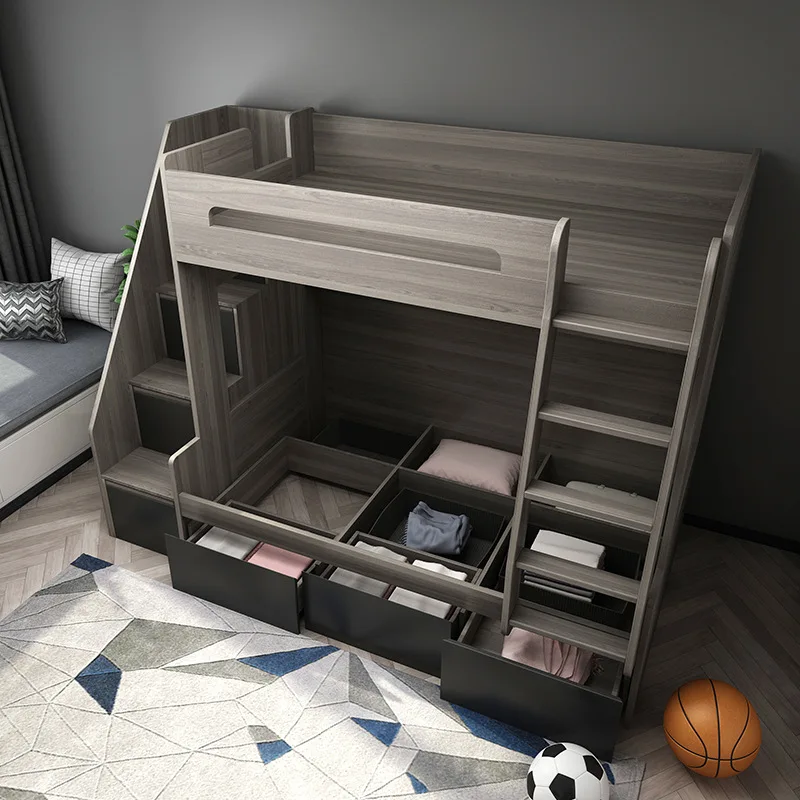 Chinese Factory Hot Sale Custom Modern Upholstered Apartment Child Bed