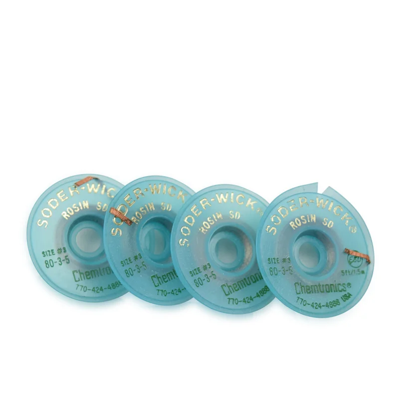 SW18025   Lead Free Desoldering Wire Solder Wick/Copper Braided Wire Desoldering Tool Kits/ Solder Wick