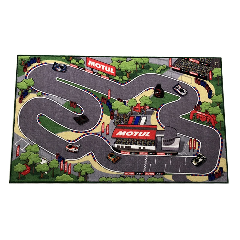 Wholesale Custom Printing Kids Play mat Rolling up Baby Carpet Portable  for Infants