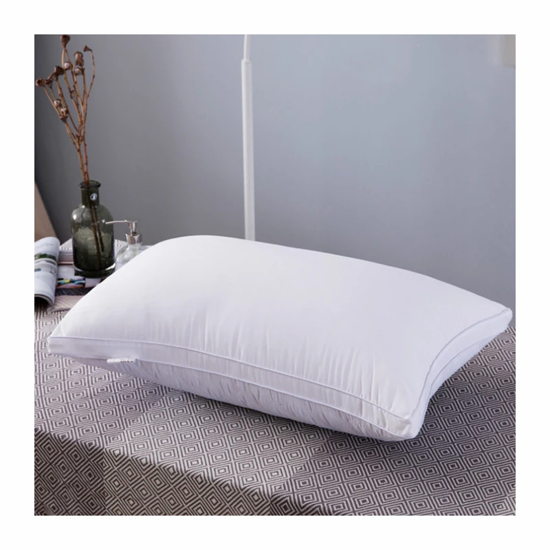2024 Luxury Customize 5 Star Hotel White Goose Pillow Insert 1000g Sleeping  Hypoallergenic Hotel Pillow