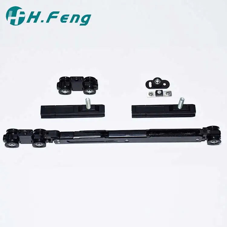 New Style Load Bearing 50Kgs Sliding Door Roller Flush Buffering Wooden Door Sliding System