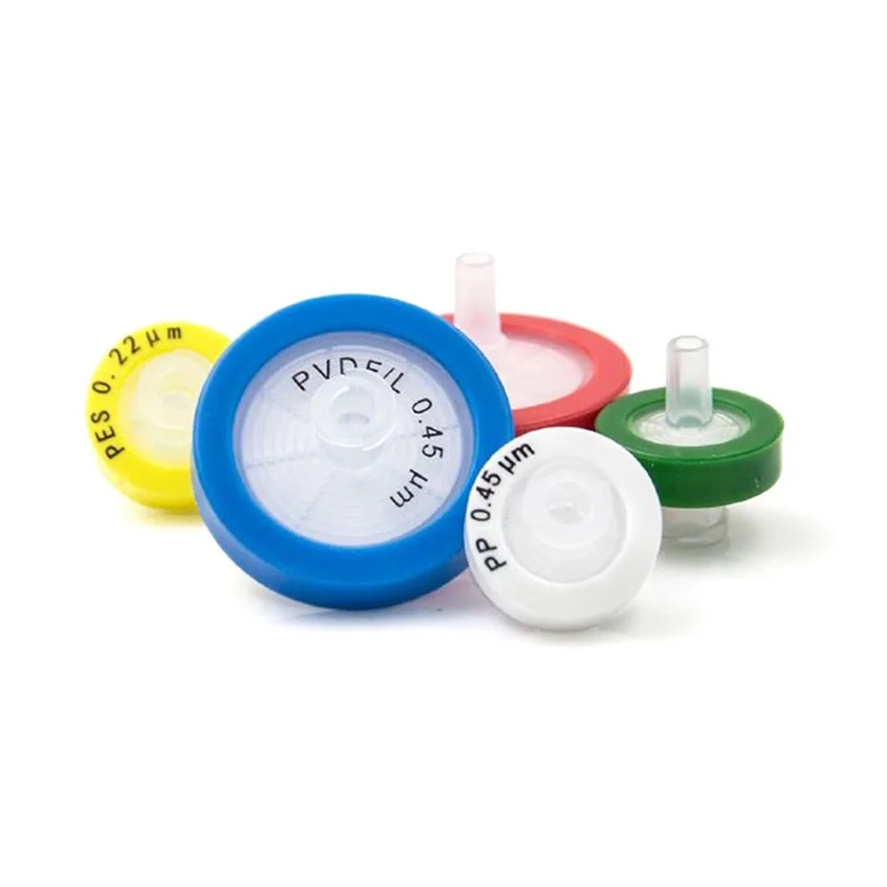 25mm 0.22um Ptfe Laboratory Filters Disposable Hydrophilic Ptfe Syringe Filter