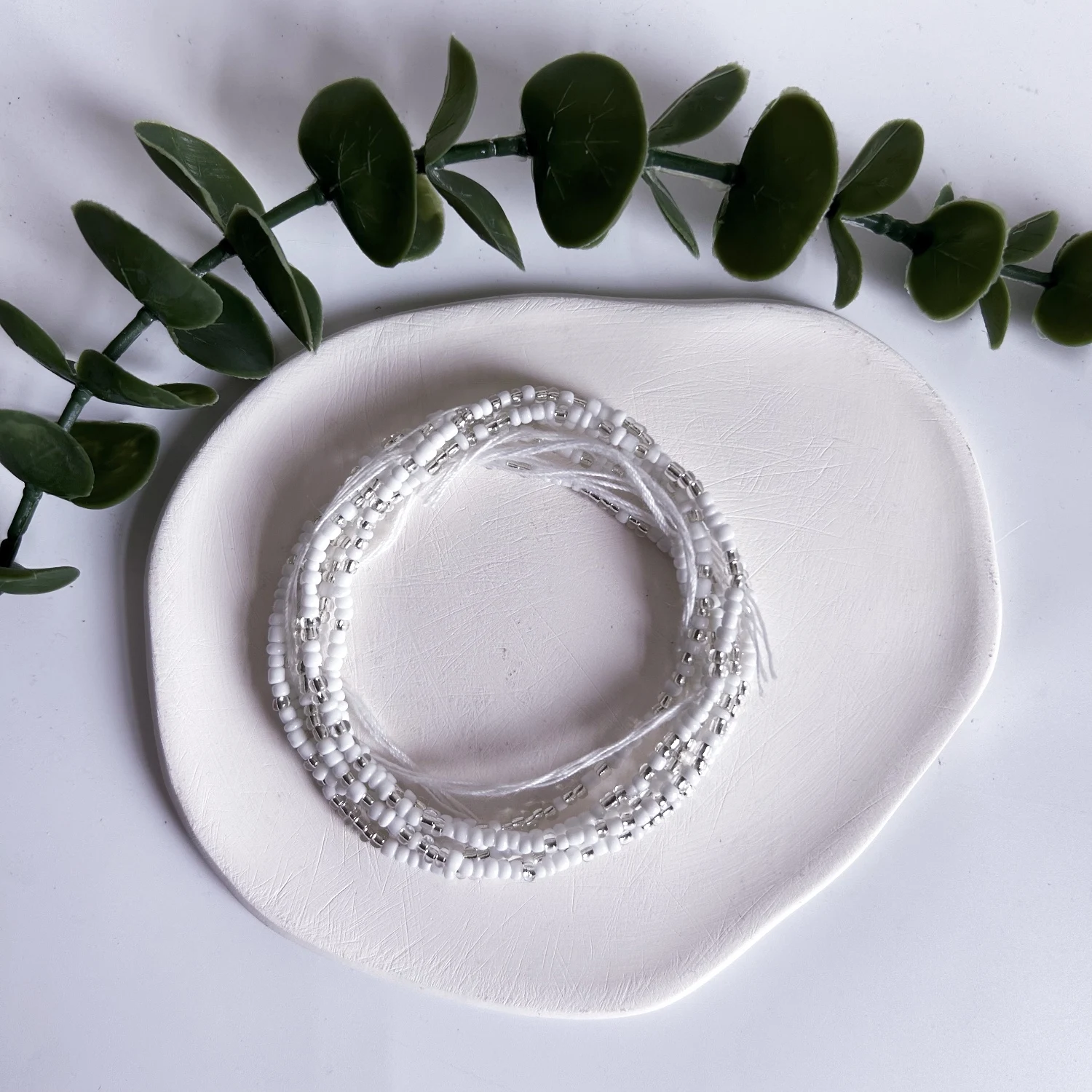 Personalized multi-layer colorful rice belly bead beach chain wholesale oversize african cotton tie on waist beads