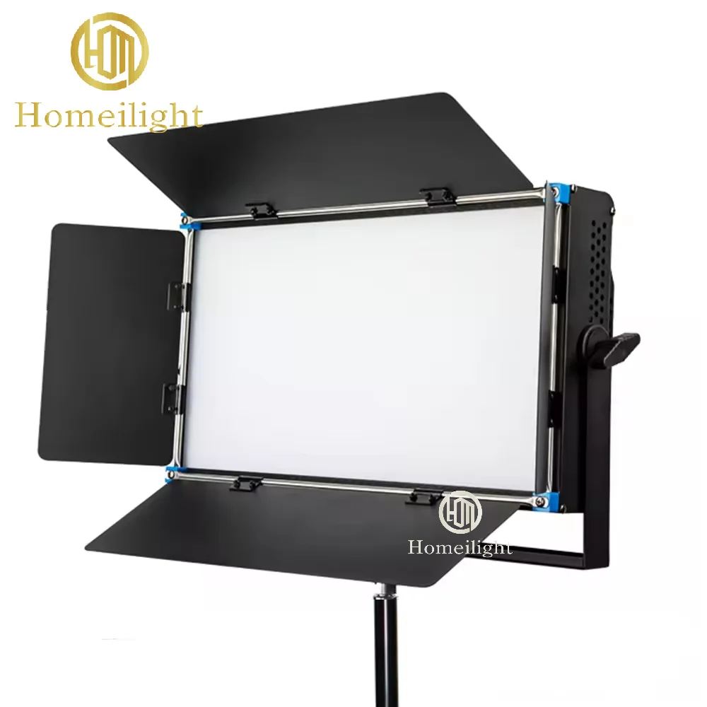 200W Warm+cool white led flat panel light soft studio light photography flat light